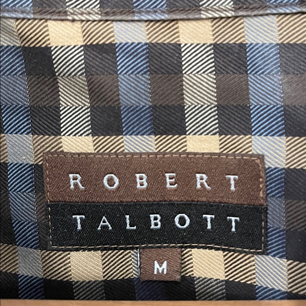 Robert Talbott Plaid Button Down Shirt